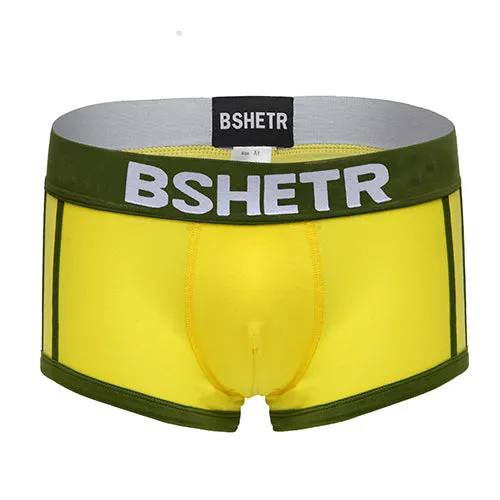 BSHETR Brand 5pcs/lot Underwear Men Boxers Shorts Men Sexy Cueca Boxer Cotton Boxershorts Mens Underwear Boxer Men Underpants