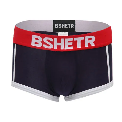 BSHETR Brand 5pcs/lot Underwear Men Boxers Shorts Men Sexy Cueca Boxer Cotton Boxershorts Mens Underwear Boxer Men Underpants