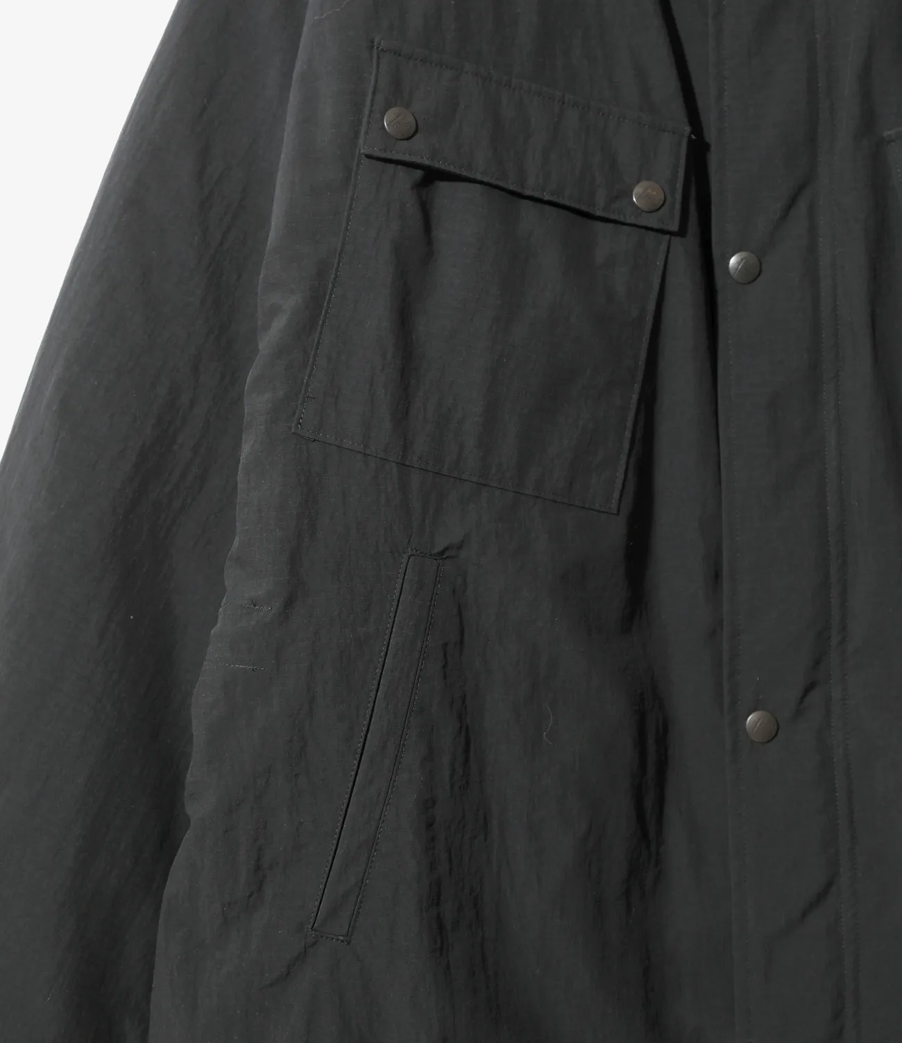 CP Coat – Black Ripstop Nylon