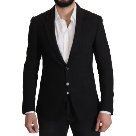 Dolce & Gabbana Elegant Single Breasted Wool Blazer