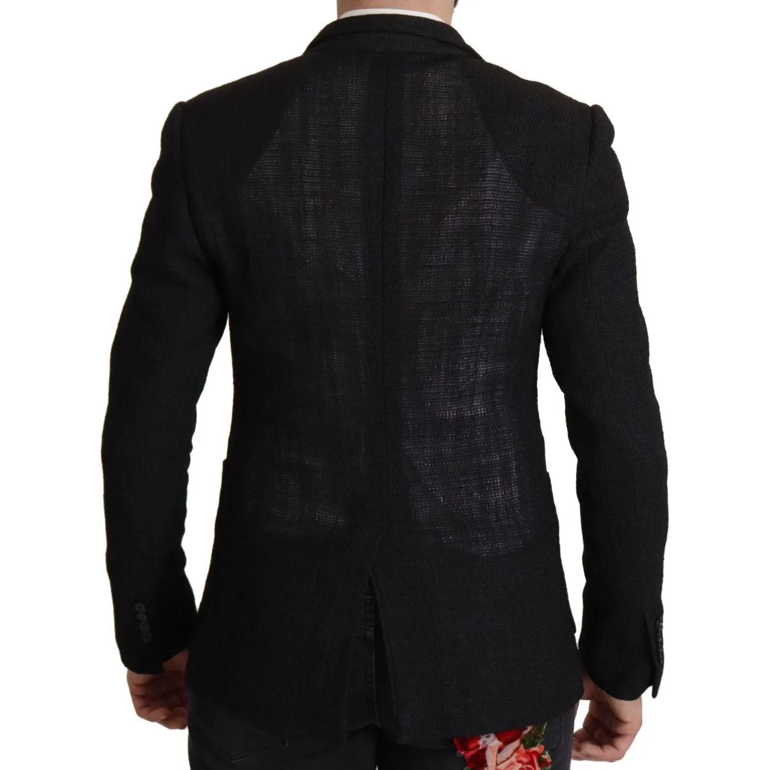 Dolce & Gabbana Elegant Single Breasted Wool Blazer