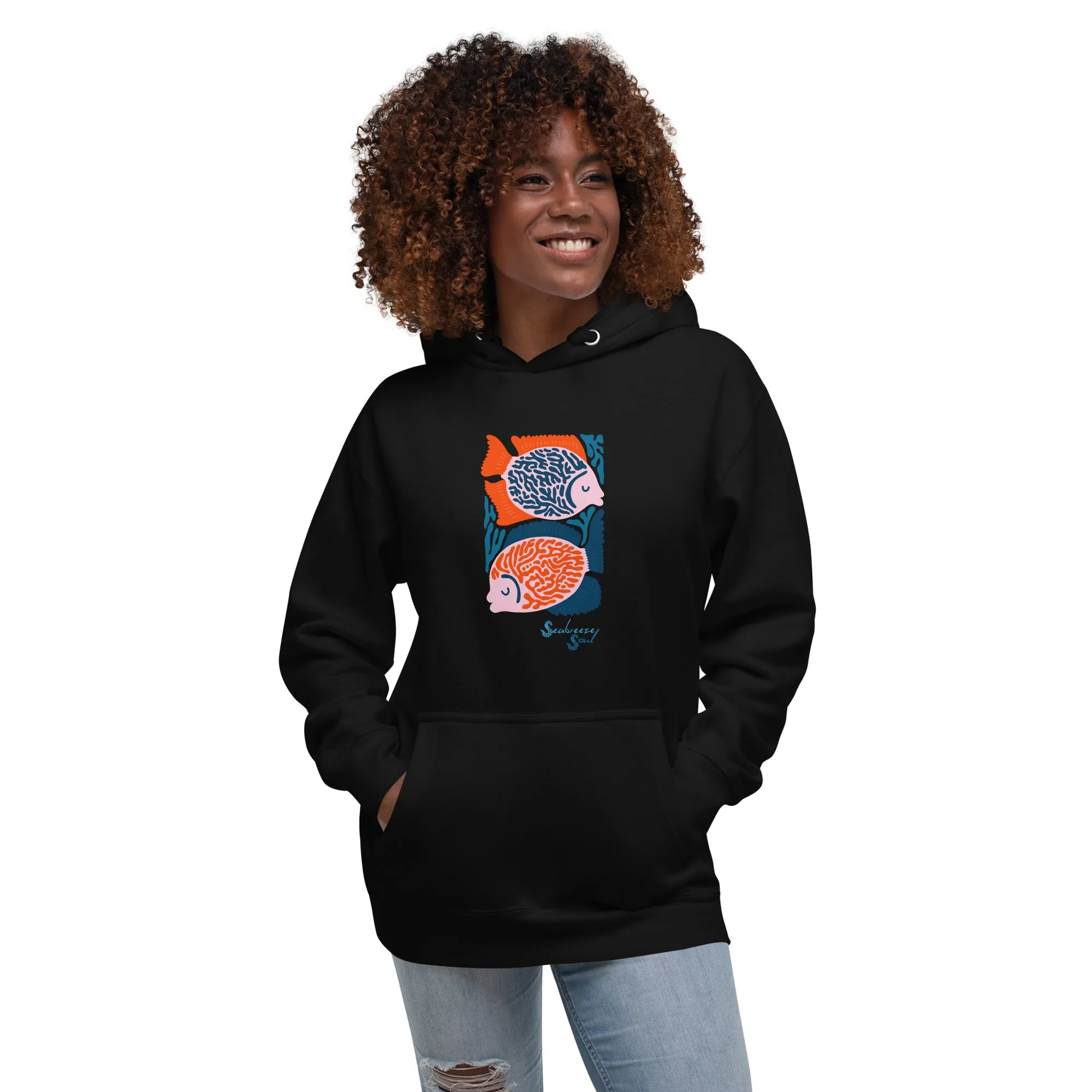 Fish Two Hoodie ~ Seabreeze Soul