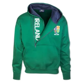 Ireland Half Zip Hoodie, Green