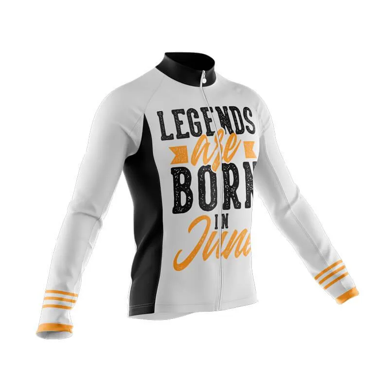 Legends are Born in June Thermal Club Jersey (White)