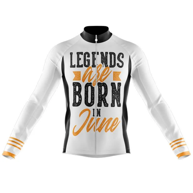 Legends are Born in June Thermal Club Jersey (White)