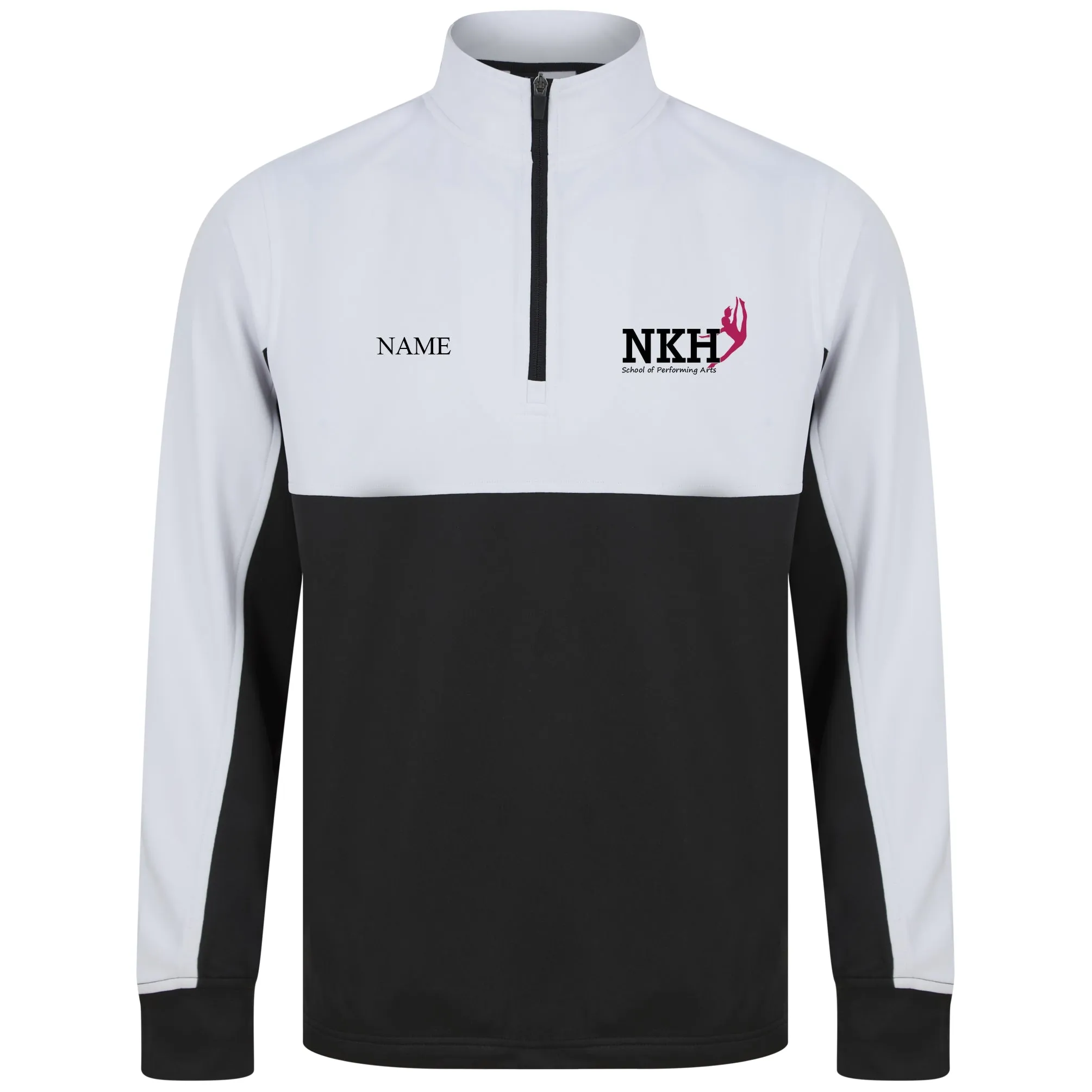 NKH School of Dance Adults 1/4 Zip Tracksuit Top