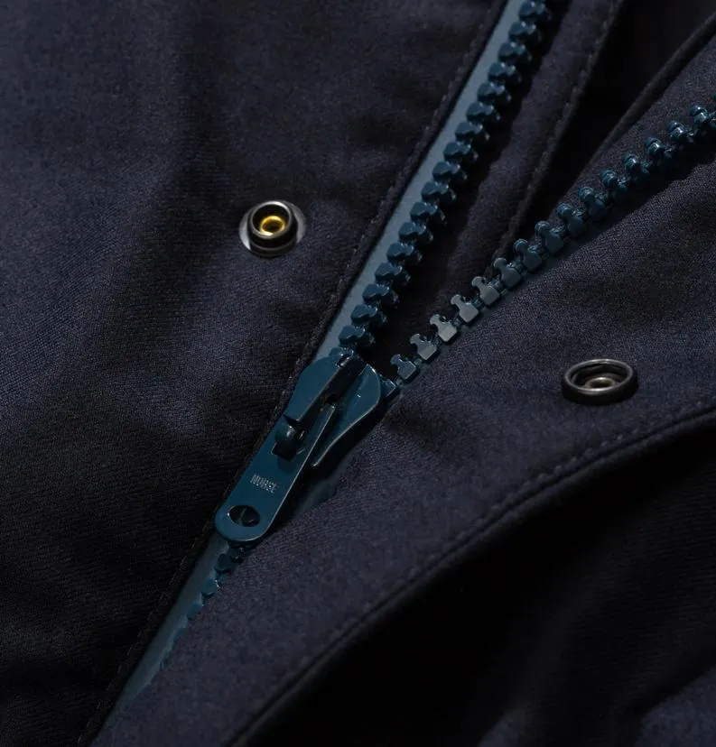 Norse Projects Fyn Technical Wool Jacket – Dark Navy