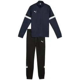 Puma Team Rise Tracksuit For Kids Navy Blue-Black 658655 06