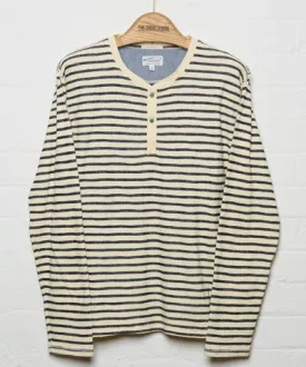 "The Breton" Striped Henley Shirt