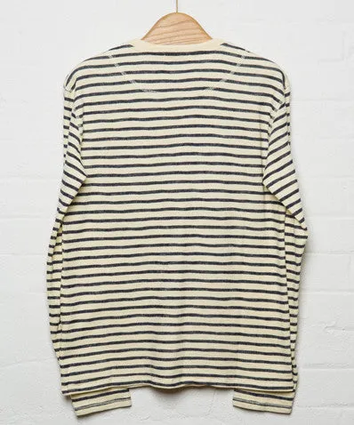 "The Breton" Striped Henley Shirt