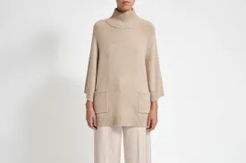 Shuna Cashmere Wool Pullover - Millet