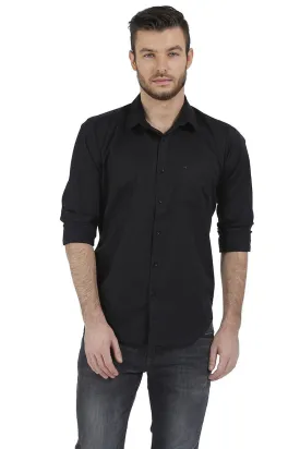 Slim Fit Total Eclipse Satin Shirt