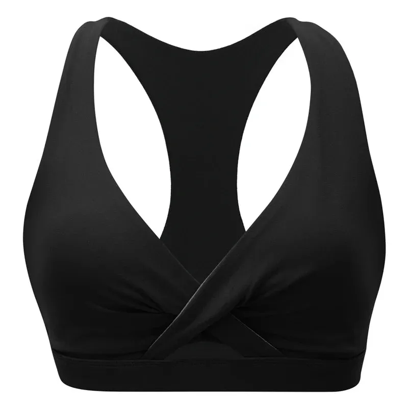 Stylish Backless Training Stretch Sports Bra