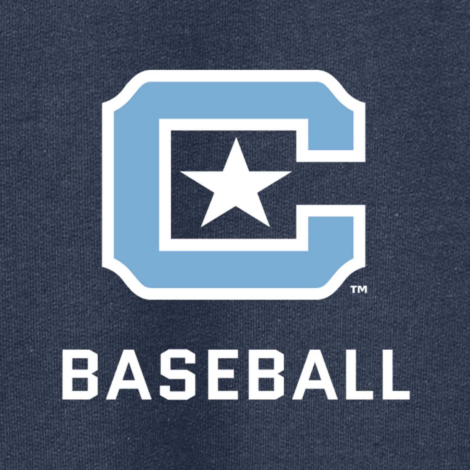 The Citadel Block C Star logo, Sports - Baseball,  Heavy Blend™ Hooded Unisex Sweatshirt