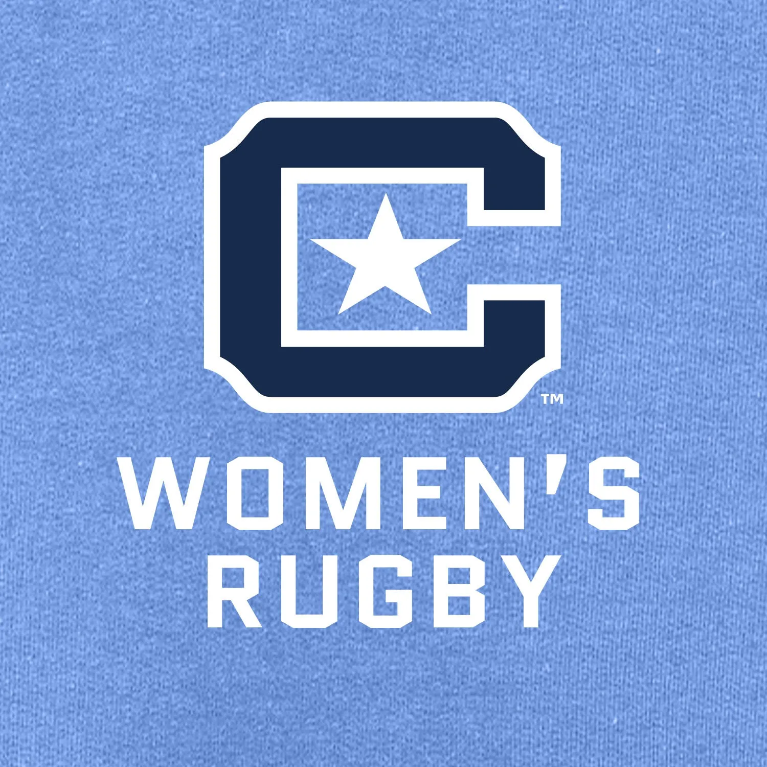 The Citadel Block C Star logo, Sports - Women's Rugby,  Heavy Blend™ Hooded Unisex Sweatshirt