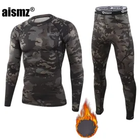 Thermal Underwear Base Layer Fleece Compression Quick Drying Sets