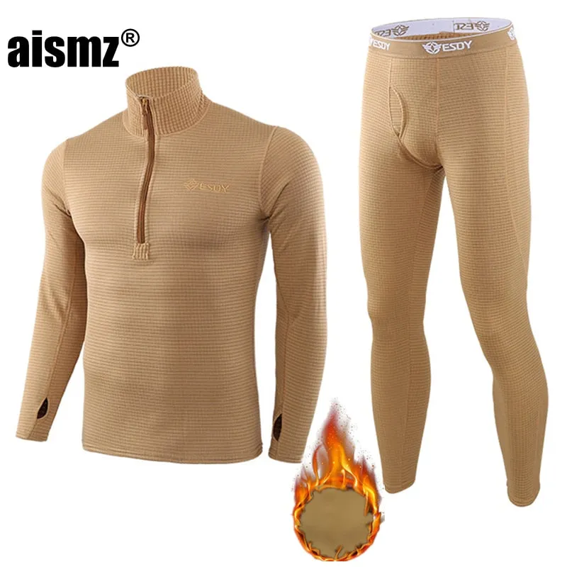 Thermal Underwear Base Layer Fleece Compression Quick Drying Sets